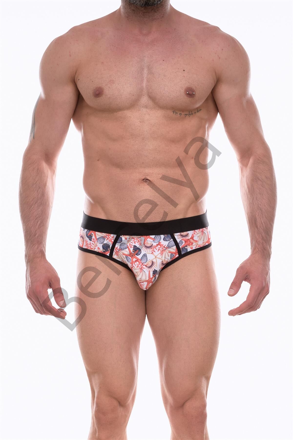 Erkek  Desenli Jockstrap Çamaşır