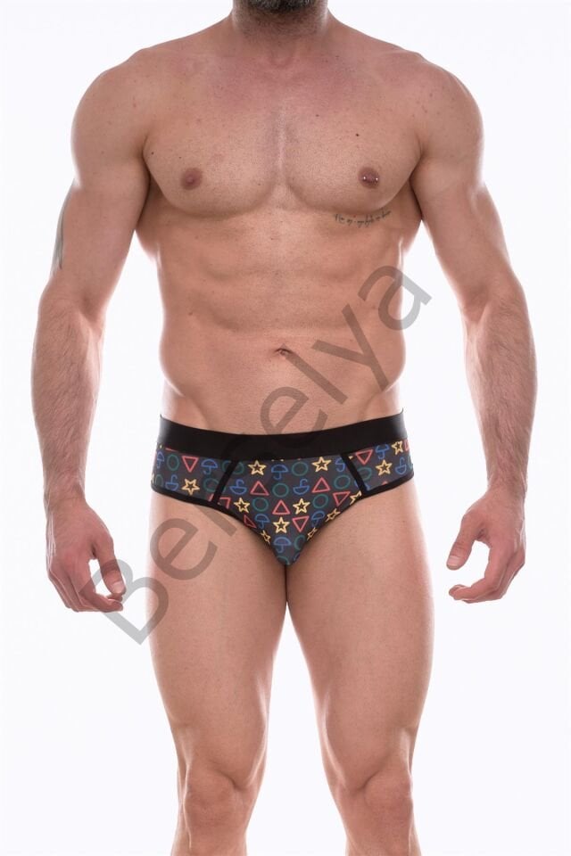 Erkek  Desenli Jockstrap Çamaşır