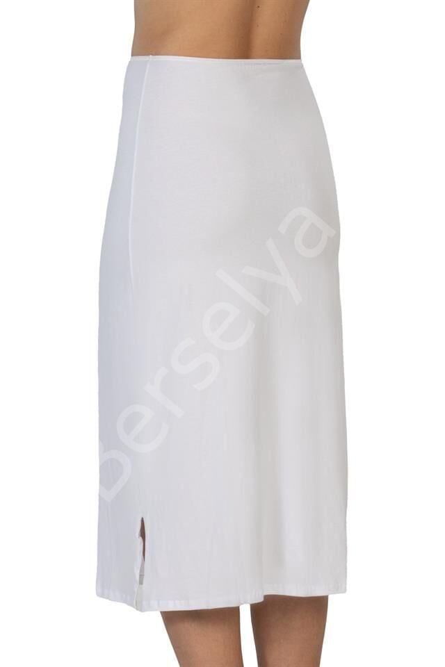 Beyaz Emay 1439 Modal Cotton Uzun Jupon