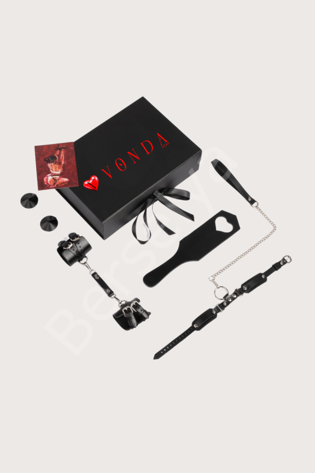 6 Lı Harness Deri Fantezi Sexi Kostüm Özel Tasarım Premium Siyah Model 800717s