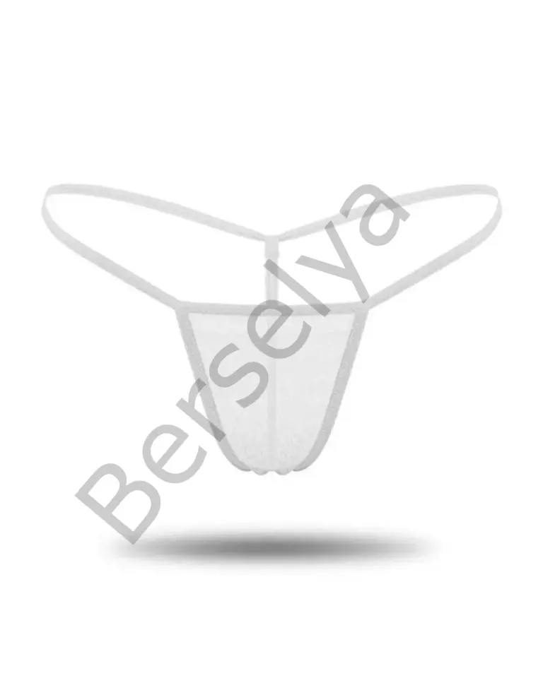 Kadın 3'lü Transparan Tül String