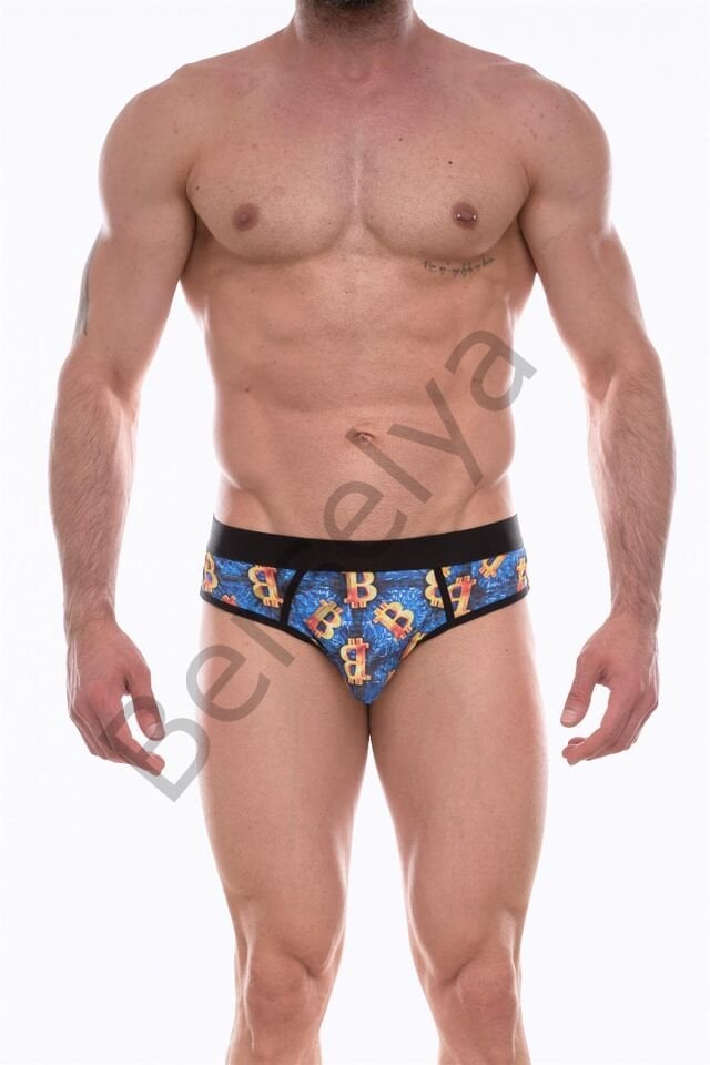 Erkek  Desenli Jockstrap Çamaşır