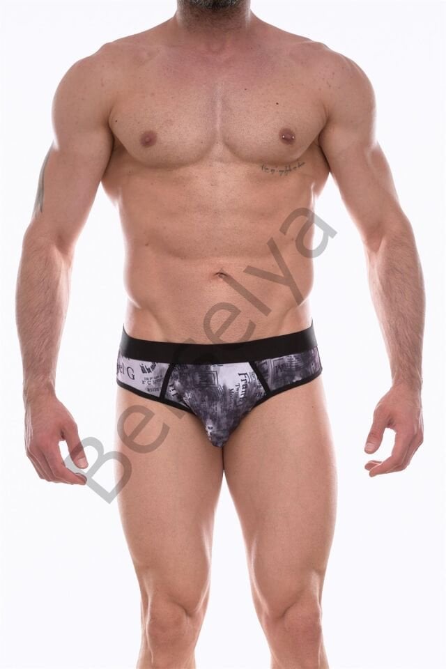 Erkek  Desenli Jockstrap Çamaşır