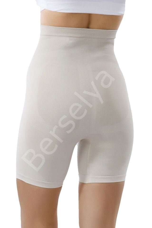 Yüksel Bel Paçalı Korse 11003 - Beyaz