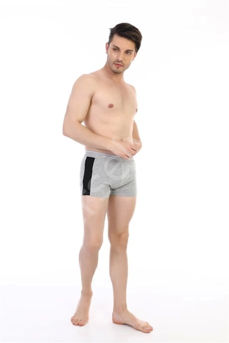 Çift Kaplan 850 Biyeli Likralı Erkek  Boxer