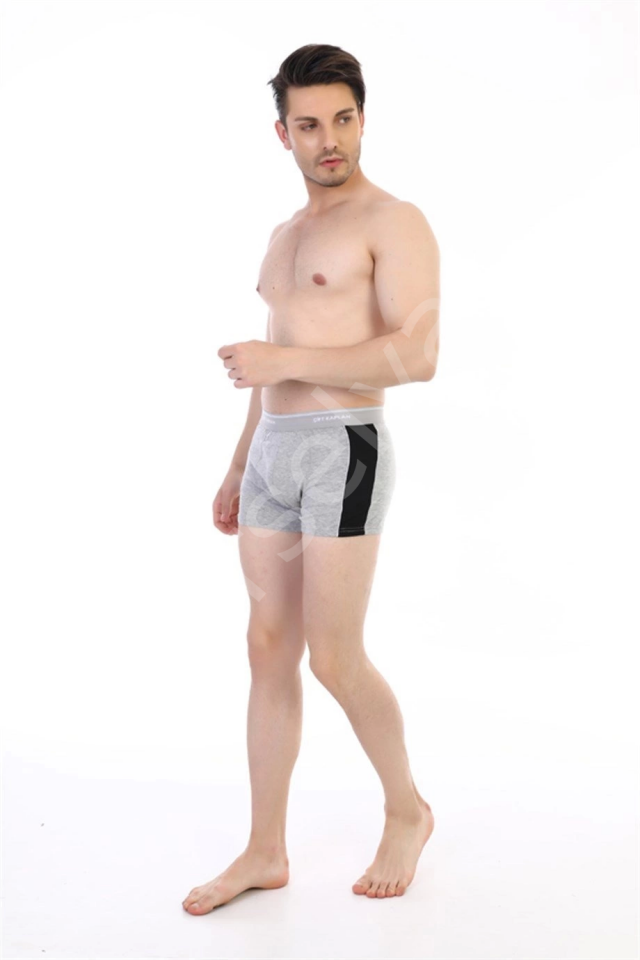 Çift Kaplan 850 Biyeli Likralı Erkek  Boxer