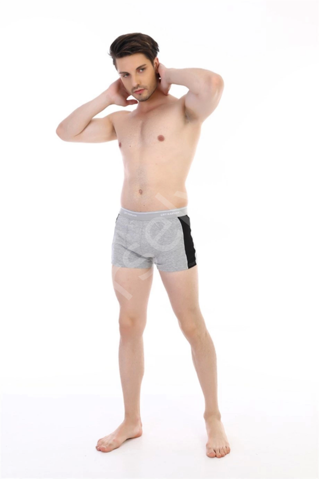 Çift Kaplan 850 Biyeli Likralı Erkek  Boxer