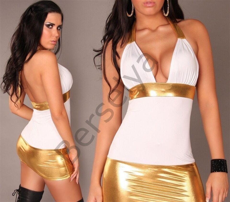 B100982 Seksi Mini Elbise