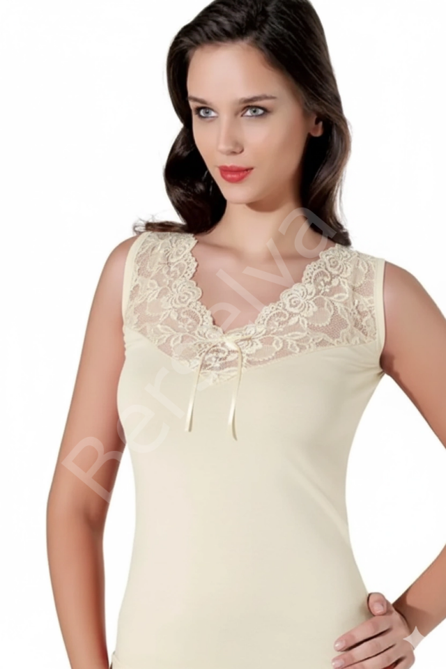 Şahinler Dantelli V Yaka Atlet B398