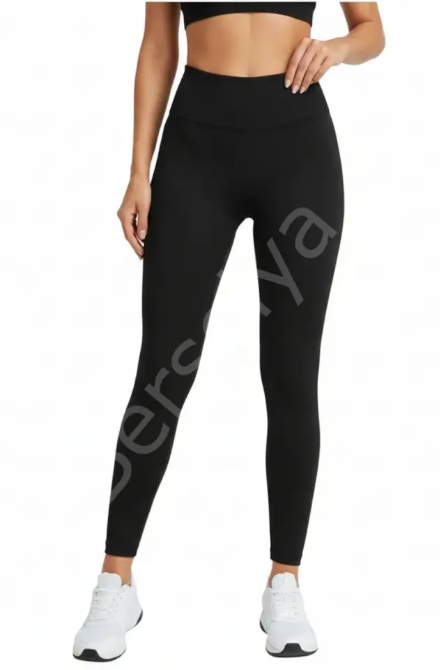 Dikişsiz (seamless) Yüksek Bel Toparlayıcı Spor Tayt - R9800-2