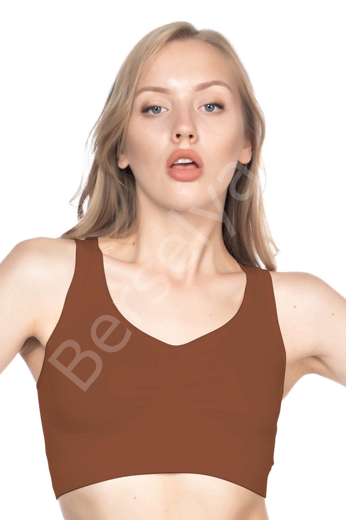 Kahve Mı Emay 4001 Soft Sporcu Büstiyer