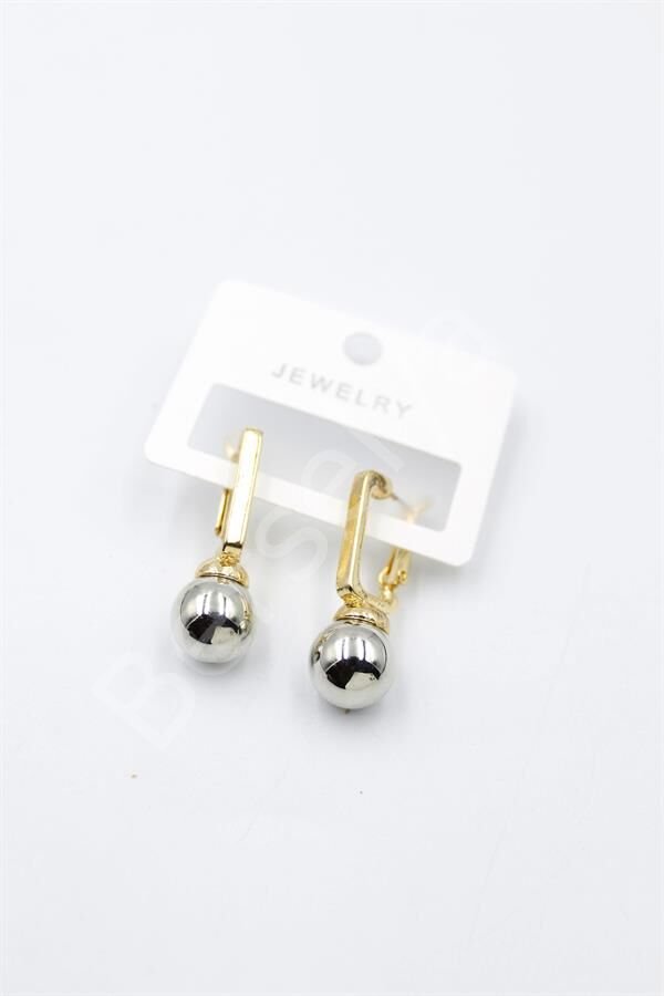 Top Küpe - Gümüş