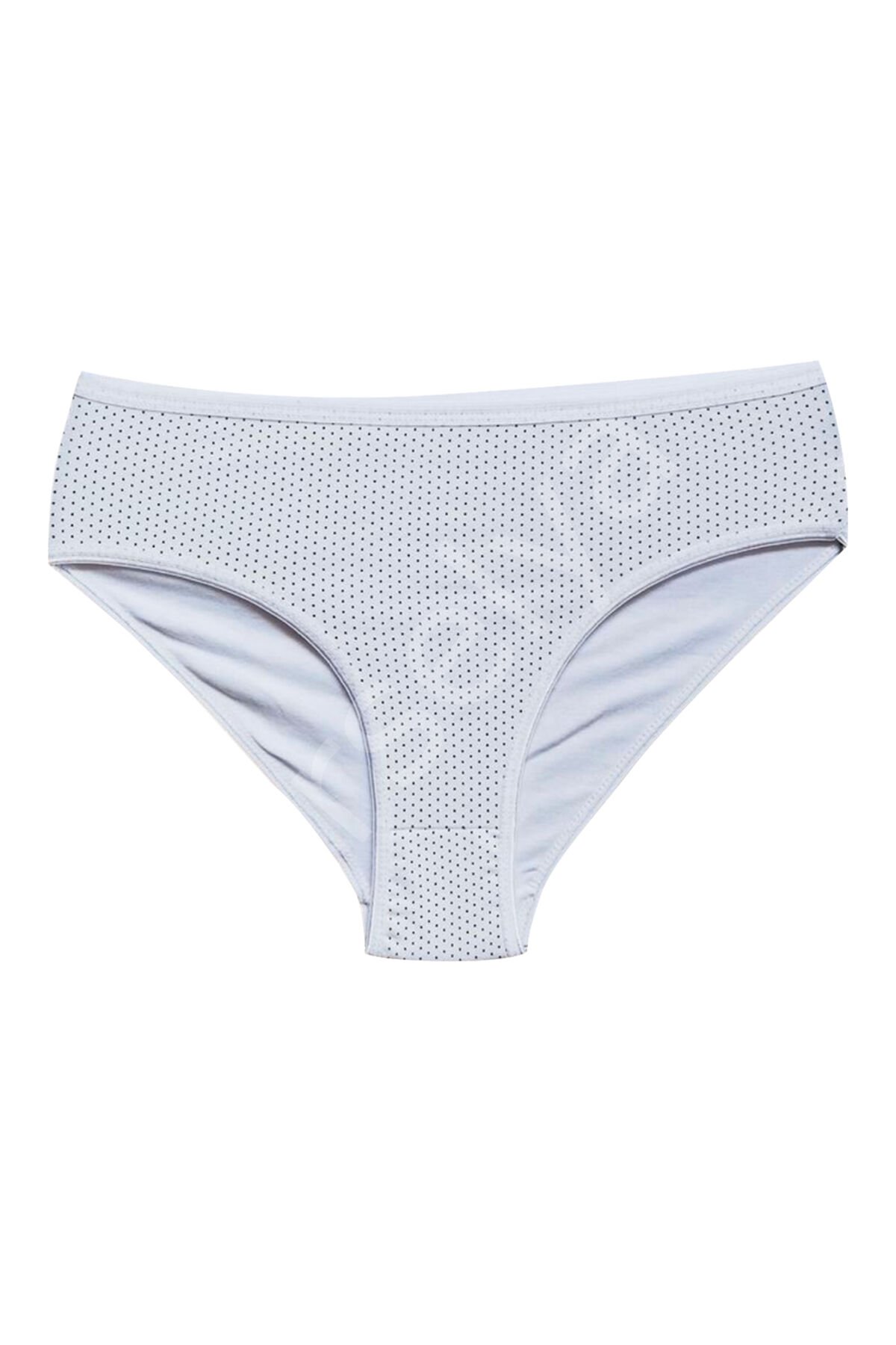 Pamuklu Geniş Kenarlı Likralı Desenli Bato Kadın Külot Desen 8