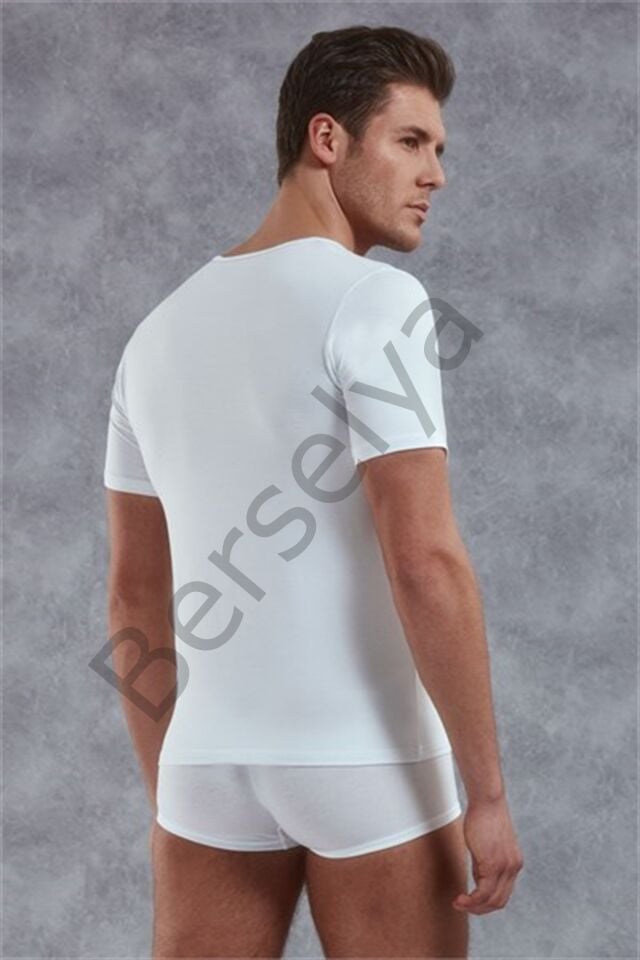 Doreanse  Yırtık Yaka Erkek  T-shirt 2820