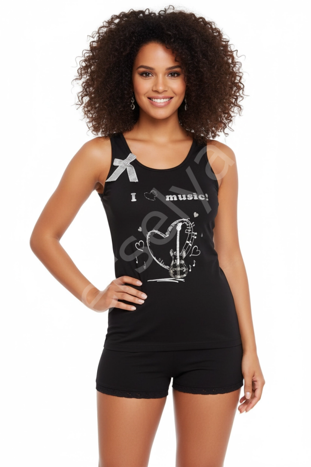 Berrak Bayan Baskılı Şort Takim 3lü 2412