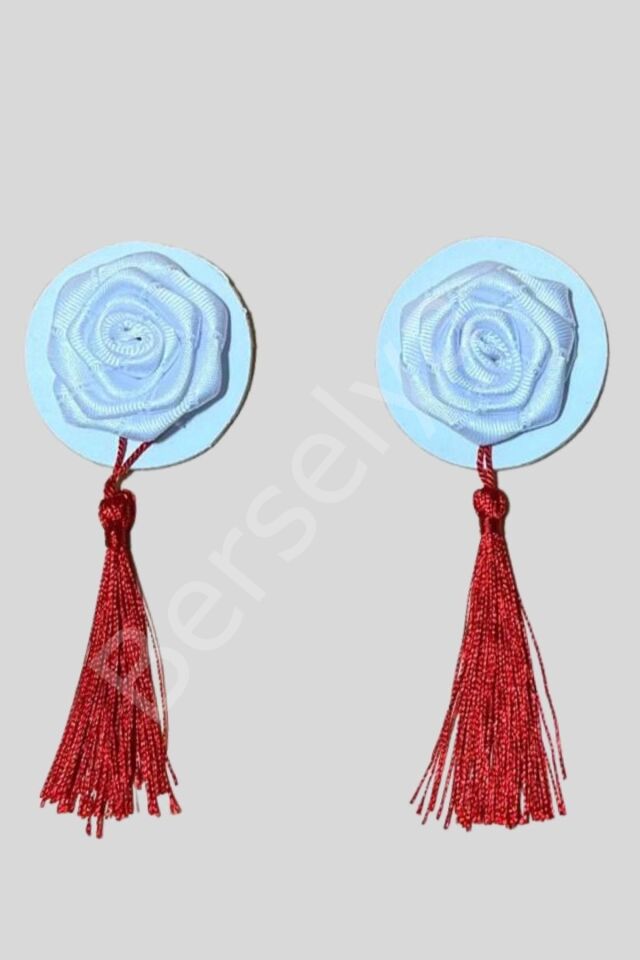 Yuvarlak Üstüne Püsküllü Göğüs Ucu  85159