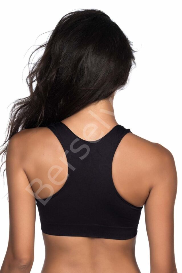 Siyah Mı Emay 4011 Sporcu Toparlayıcı Büstiyer