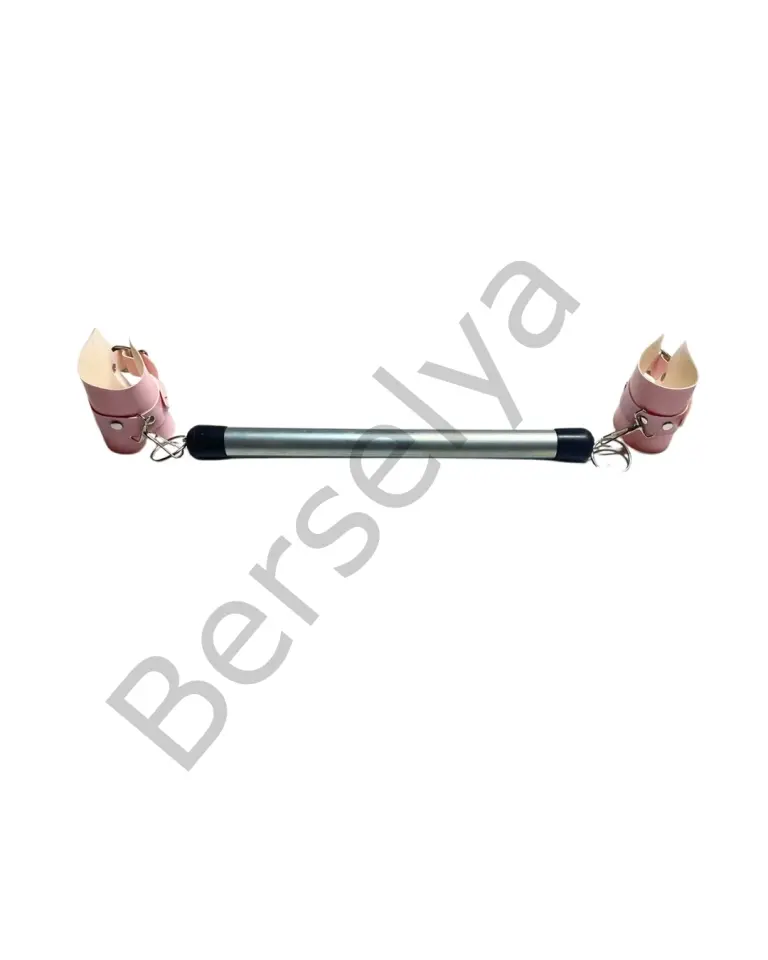 Fantezi Seksi Deri Borulu Pembe El Kelepçesi