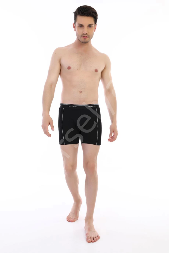 Çift Kaplan 880 Elastanlı Erkek  Boxer