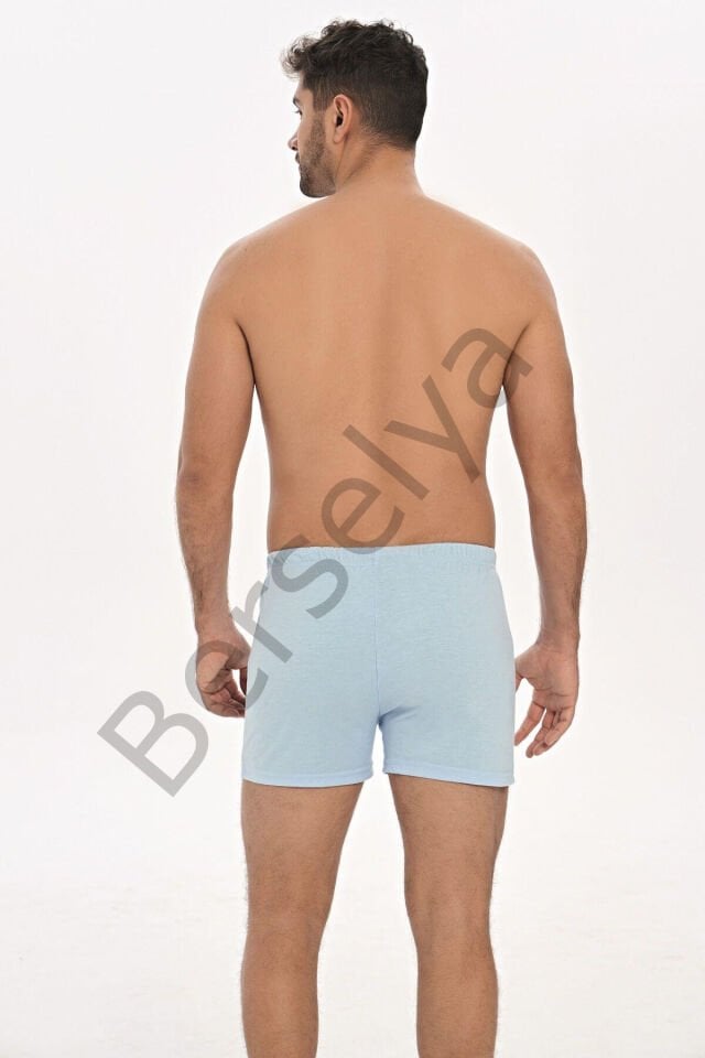 Anıl Erkek Pamuklu Önden Düğmeli Klasik Boxer (0073)