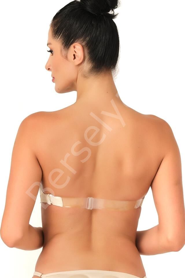 Ten Emay 701 Sırtı Şeffaf Straplez Sütyen