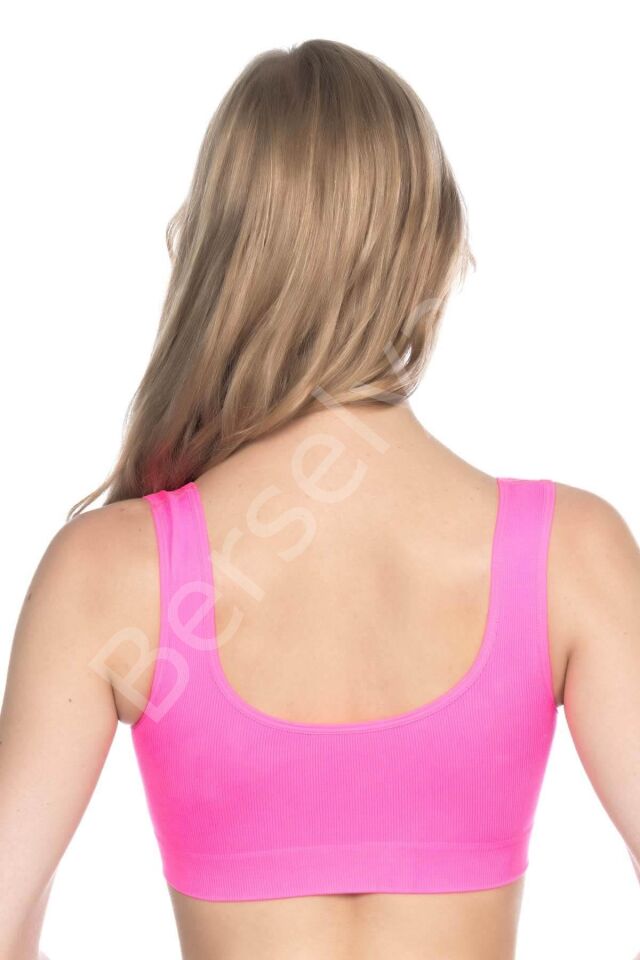 Neon Fuşya Mı Emay 4005 Soft Kalın Askı Büstiyer