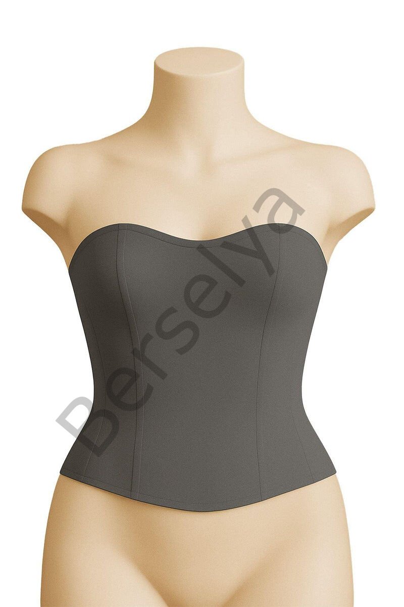 Emay 9155 Terletici Büstiyer GRİ - XXL