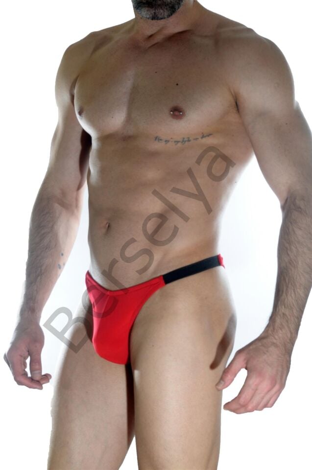 Erkek  Arkası Büzgülü Brazillian Slip