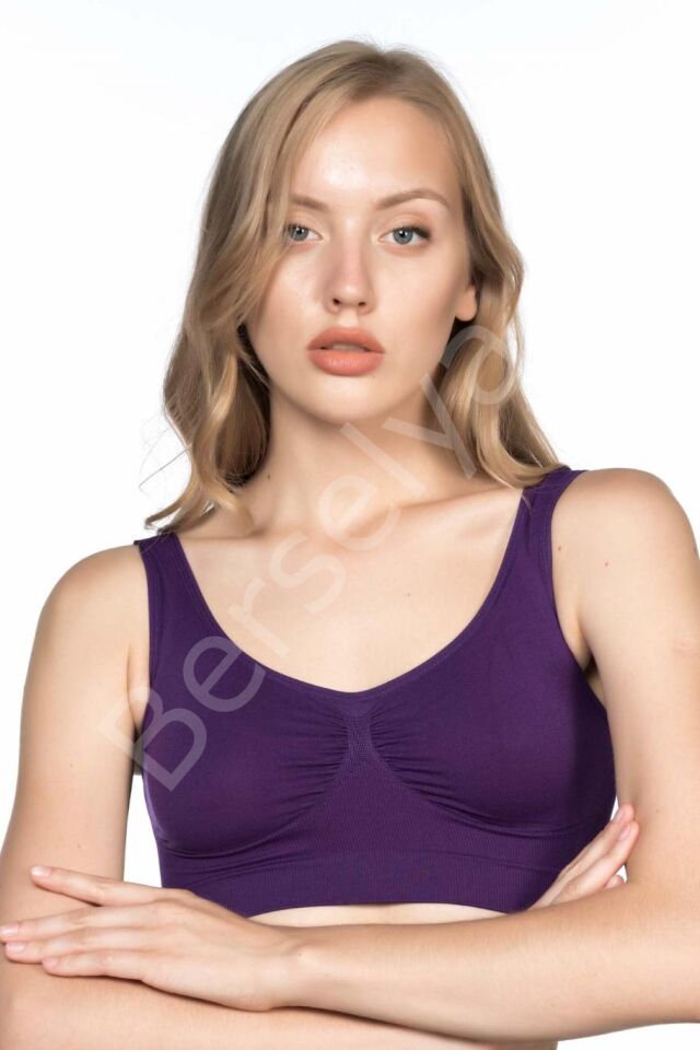 Mor Mı Emay 4005 Soft Kalın Askı Büstiyer