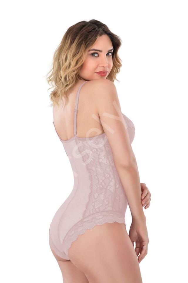 Pudra  Mı Emay 176 Dantelli Body
