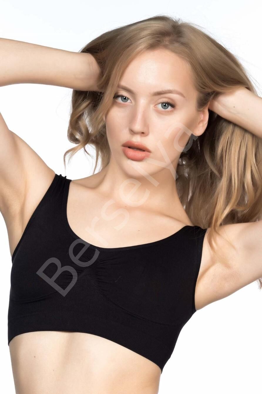 Siyah Mı Emay 4005 Soft Kalın Askı Büstiyer