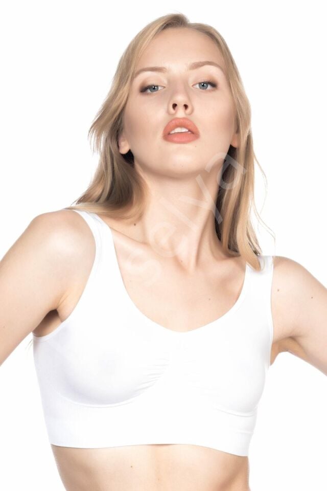 Beyaz Mı Emay 4005 Soft Kalın Askı Büstiyer