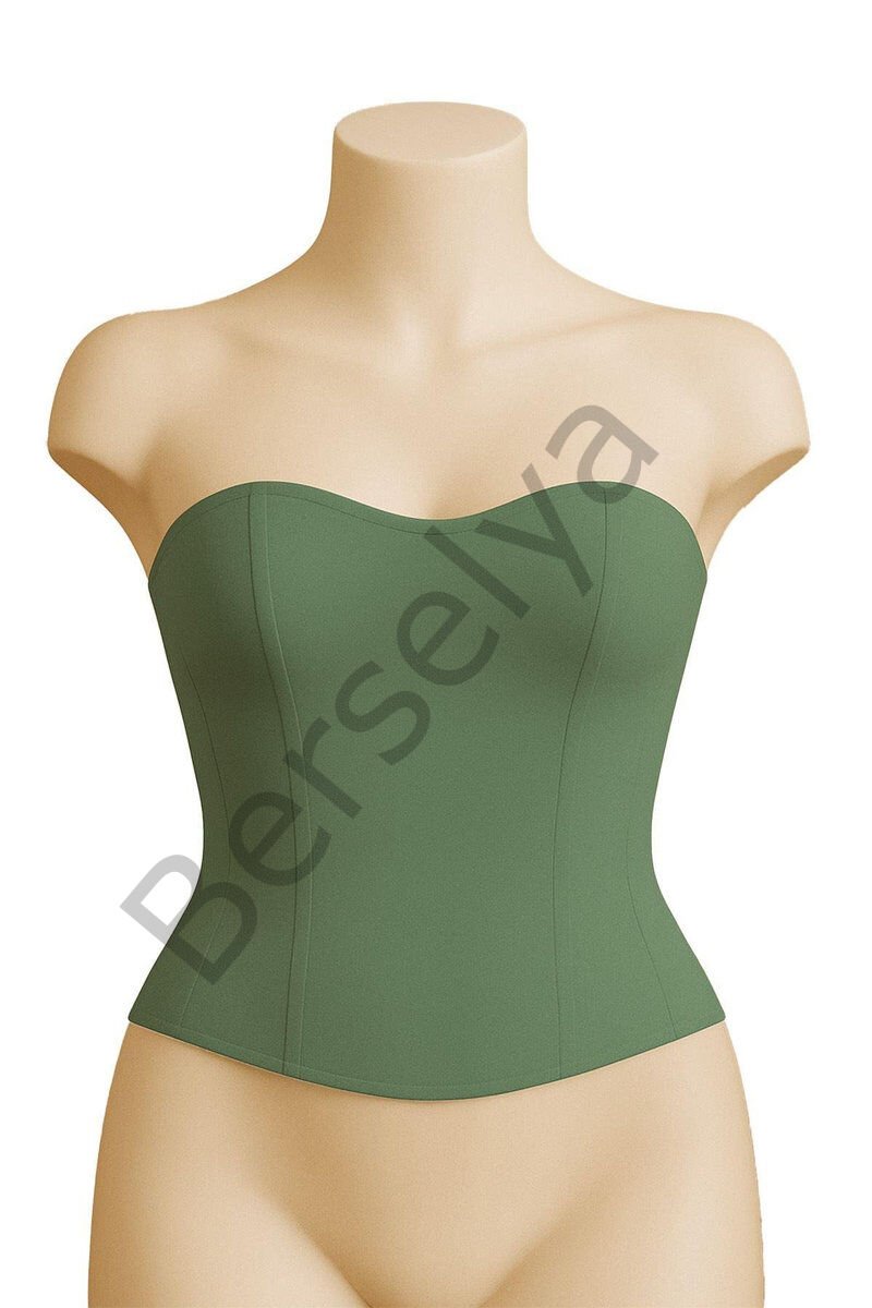 Emay 9155 Terletici Büstiyer YEŞİL - L