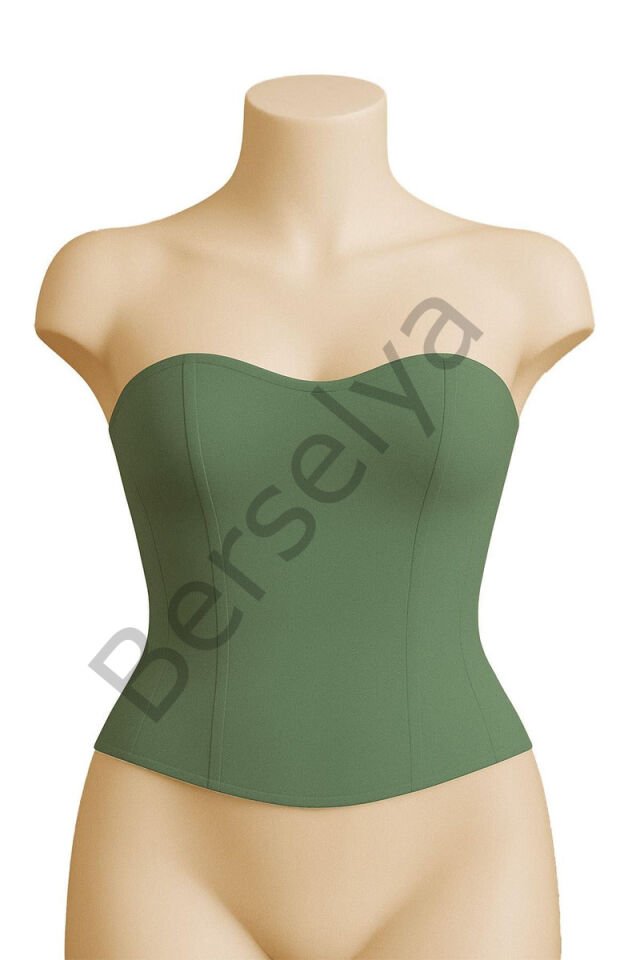 Emay 9155 Terletici Büstiyer YEŞİL - XL