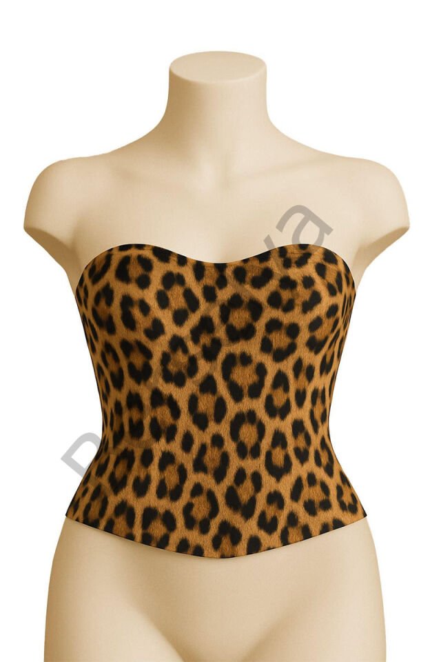 Emay 9155 Terletici Büstiyer LEOPAR - S