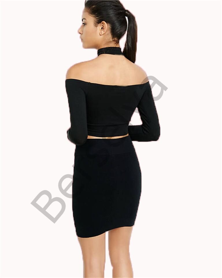 B101280 Uzun Kollu Bustiyer Etek Takım