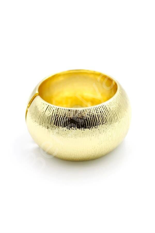 Kelepçe Bilezik - Altın