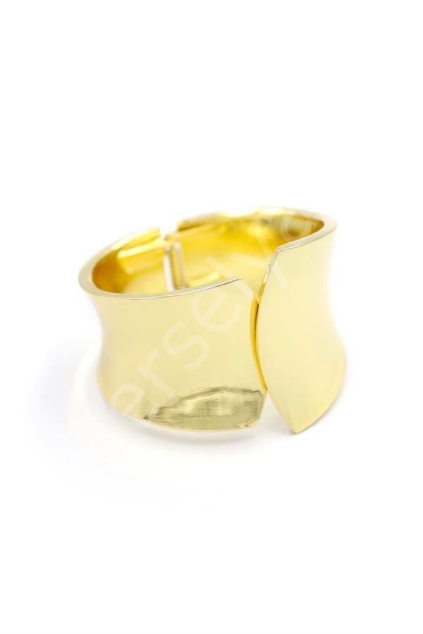 Kelepçe Bilezik - Altın