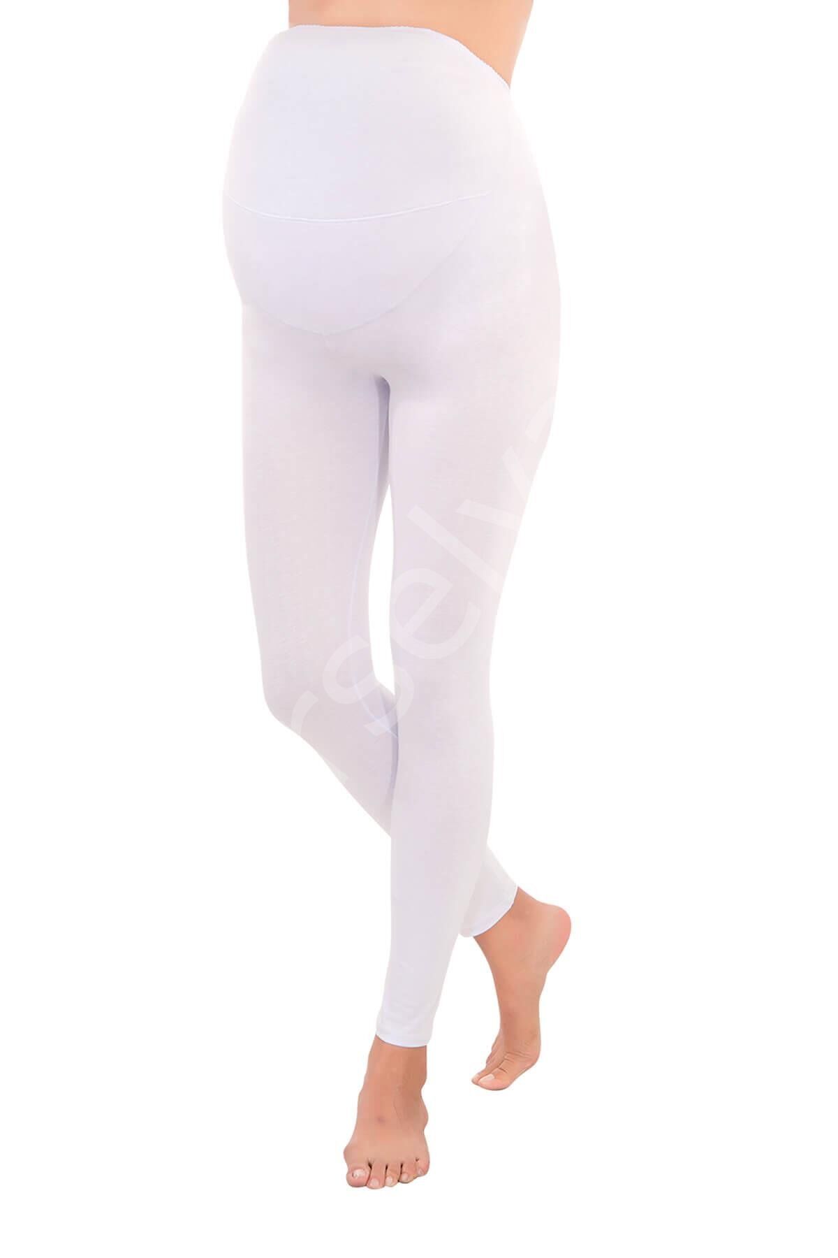 Beyaz Mı Emay 1433 Modal Cotton Hamile Tayt