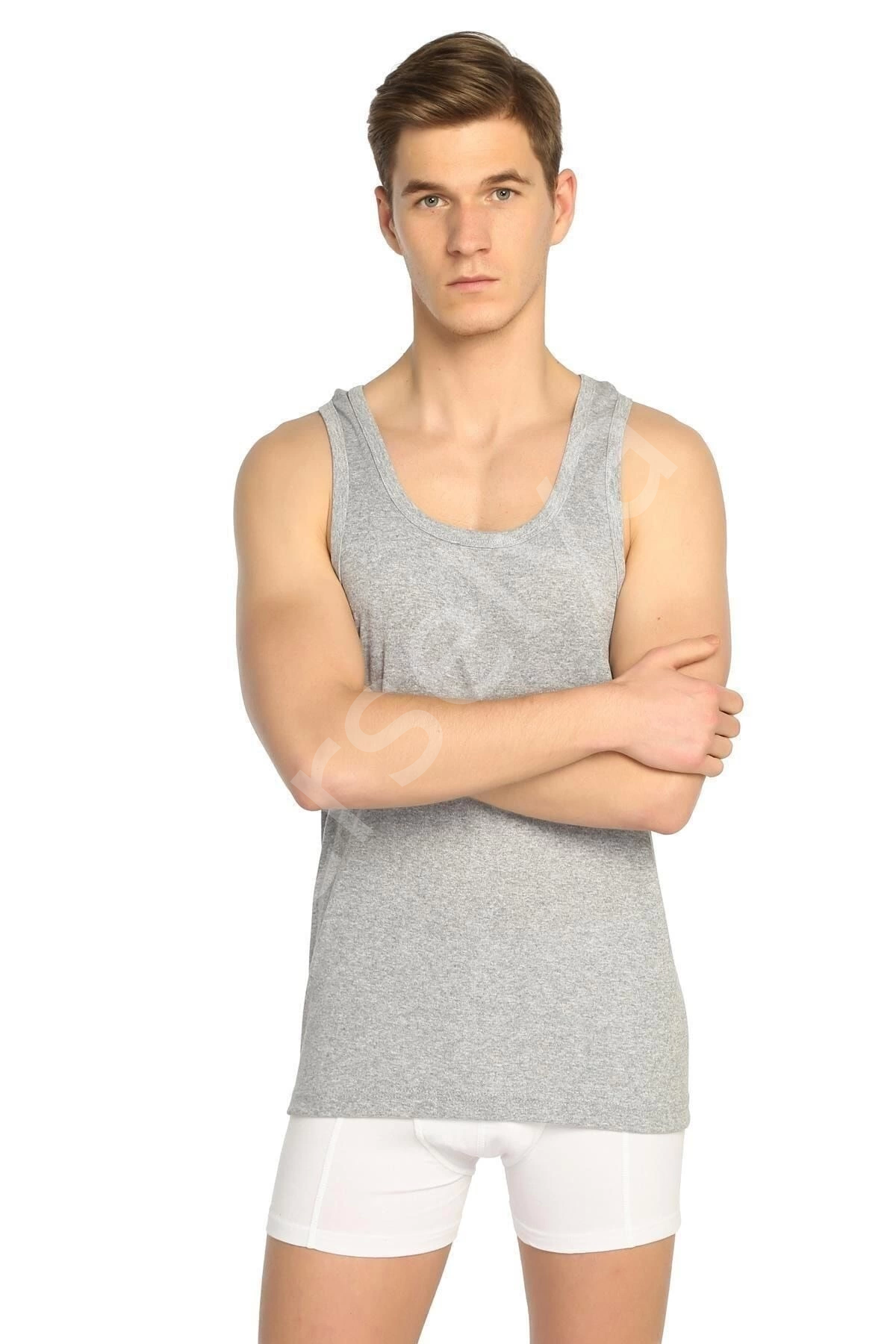 Star 203 Erkek  Modal Çapraz Atlet