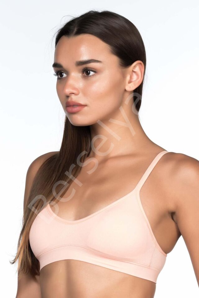 Pudra  Mı Emay 4020 Pedli İnce Askılı Büstiyer