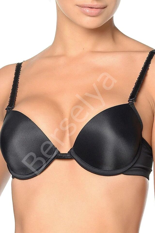 Orkide Kadın Siyah Push-up Dolgulu Basıc Sütyen 2350