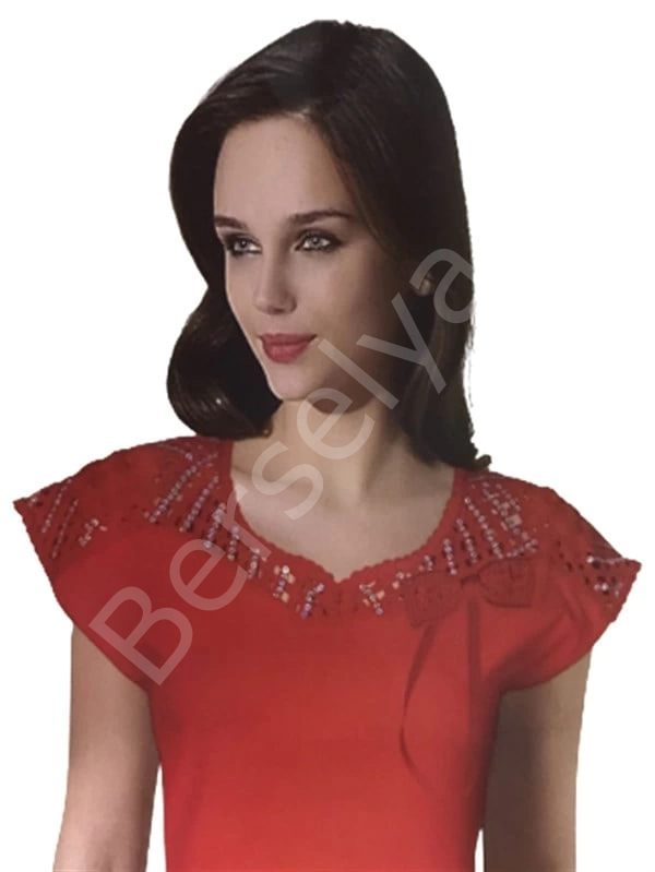 Şahinler Nakışlı Sıfır Kol Atlet B349