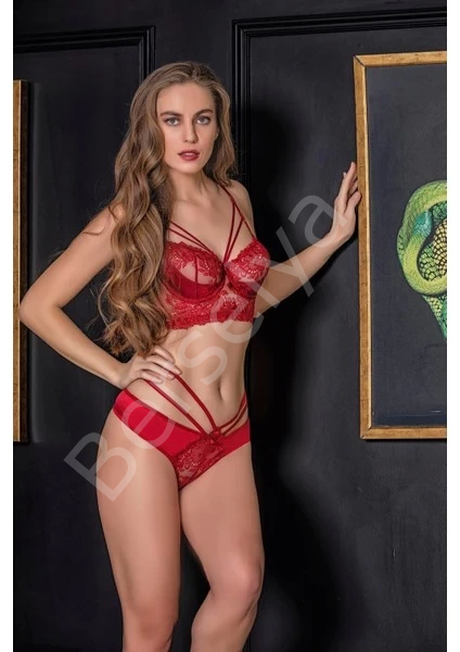 Gallipoli 31632 Transparan Bralet Ve String Takım