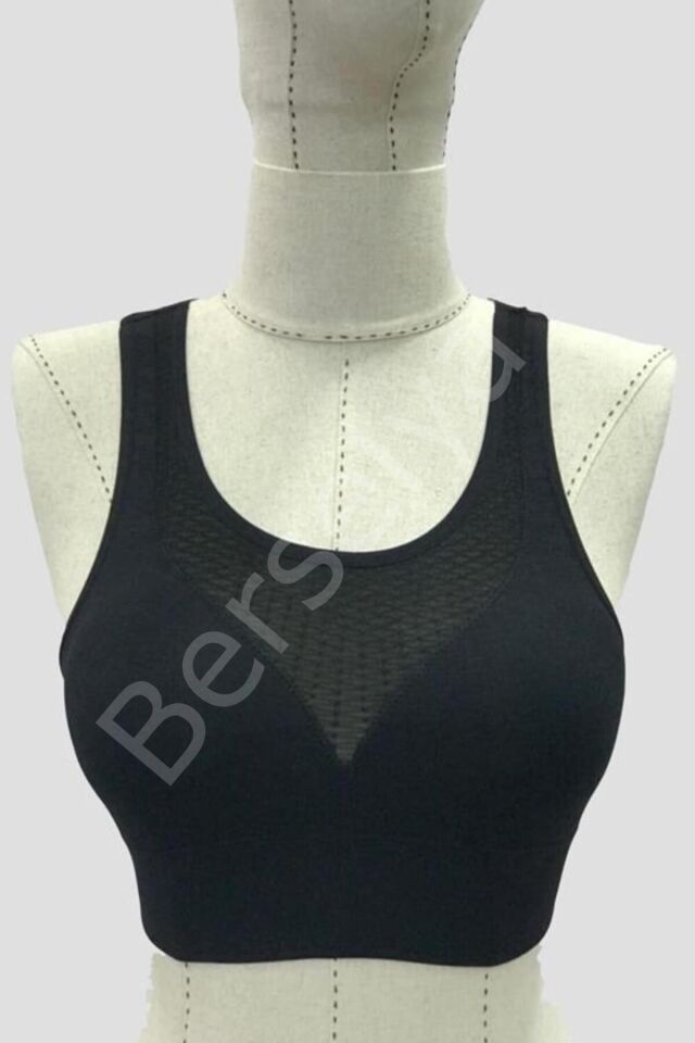 Siyah Mı Emay 4028 Seamless Tül Toparlayıcı Büstiyer