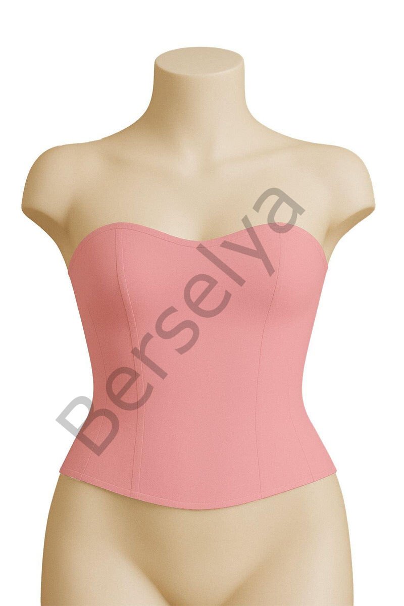 Emay 9155 Terletici Büstiyer PEMBE - XXL