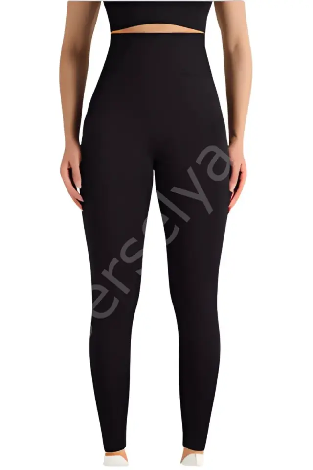 Dikişsiz Düz Tayt  Kadın Ak4251