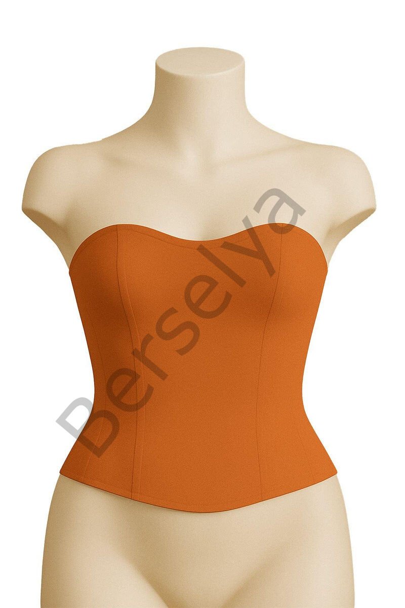 Emay 9155 Terletici Büstiyer Turuncu - S
