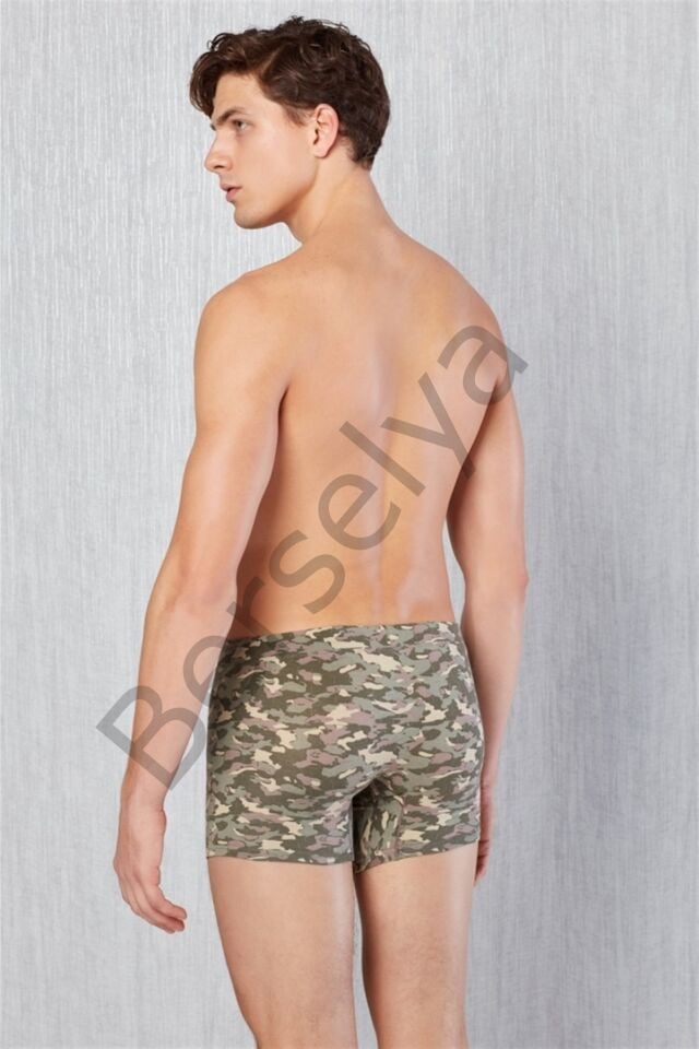 Doreanse Kamuflaj Desenli Erkek  Boxer 1815