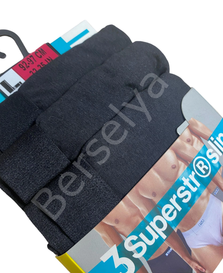 Star 109 Erkek  3'lü Modal Slip